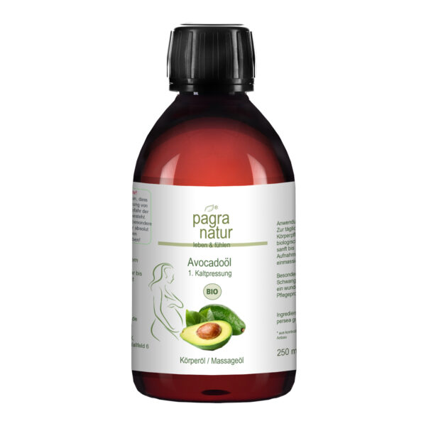 pagra natur Avocadoöl 1. Kaltpressung bio 250 ml