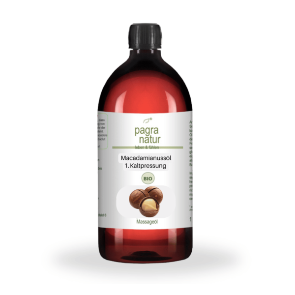 pagra natur Macadamianussöl bio 1. Kaltpressung 1l