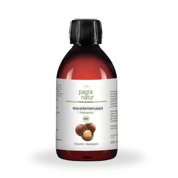 pagra natur Macadamianussöl bio 1. Kaltpressung 250 ml